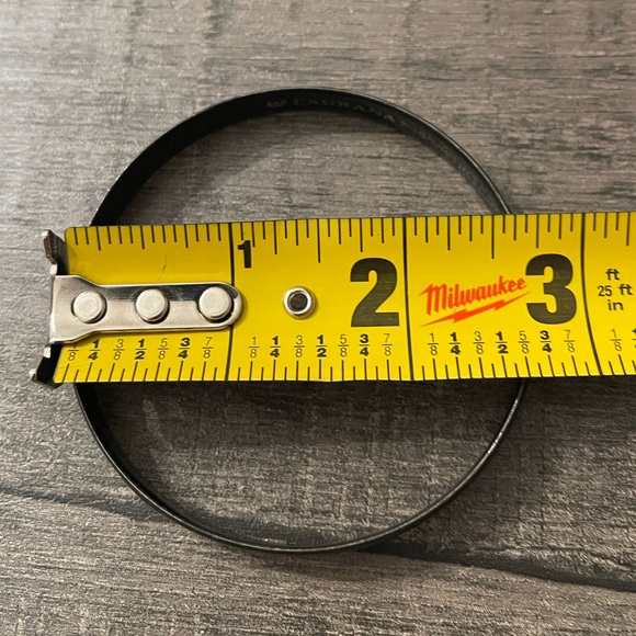 Vintage 1970’s Italy Laurana Hand Painted Enamel Bangle Bracelet - Picture 6 of 6